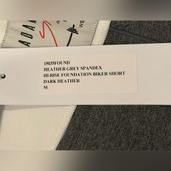 New W/ Tags Women’s Adam Selman High Rise Foundation Athletic Shorts: M - Picture 6 of 7